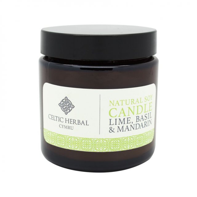 Celtic Herbal  Myddfai Relax Pamper Set With Candle