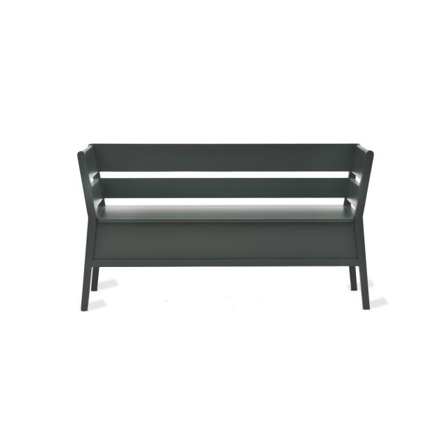 Garden Trading Modern Settle Bench In Carbon