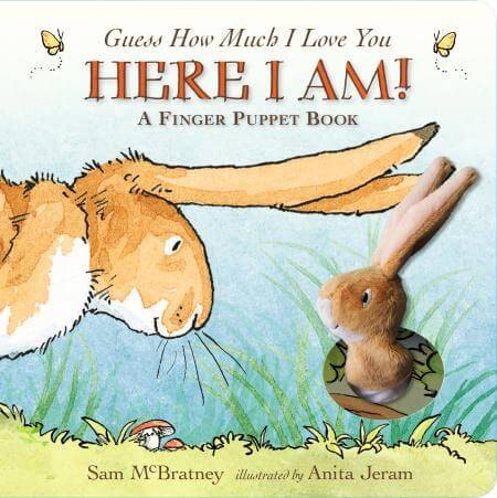 Guess How Much I Love You Here I Am! Finger Puppet Book