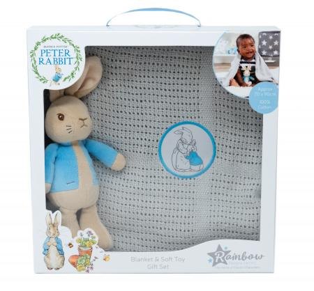 Peter Rabbit Peter Rabbit Soft Toy & Blanket Gift Set