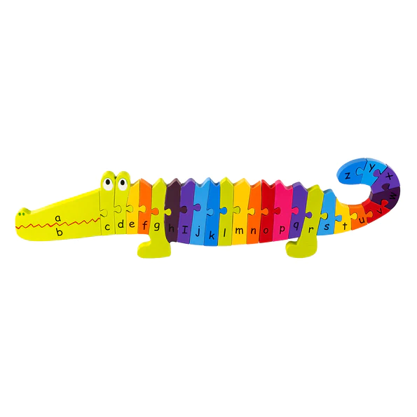 Orange Tree Crocodile Alphabet Puzzle