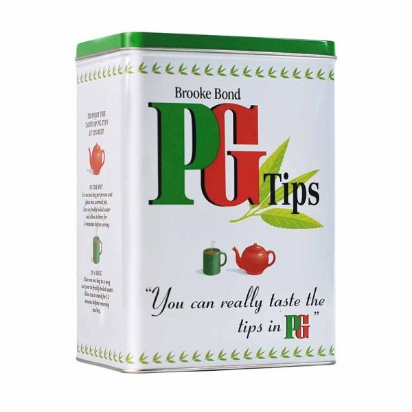 PG Tips Midnight Black Utensil Tin