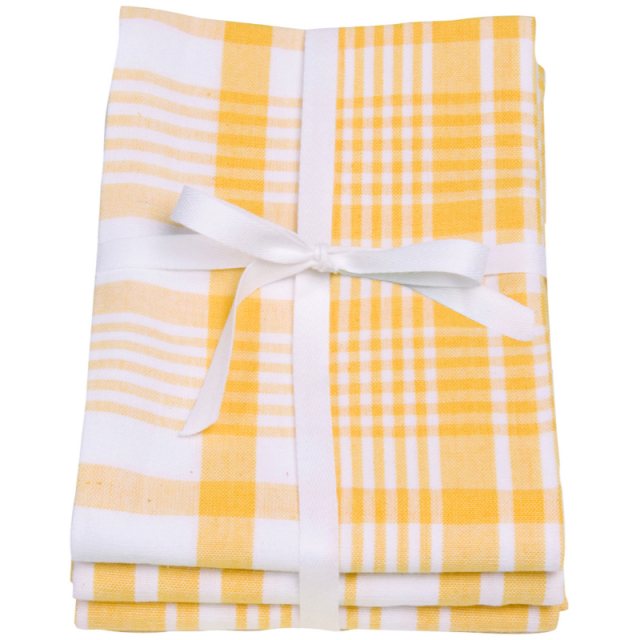 Dexam S/3 Extra Large Tea Towels Sunflower