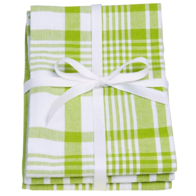 Dexam S/3 Extra Large Tea Towels Greenery