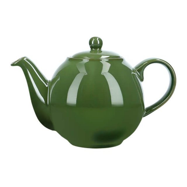 Green Globe Teapot