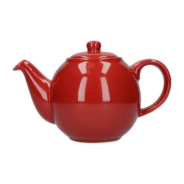 Red Globe Teapot