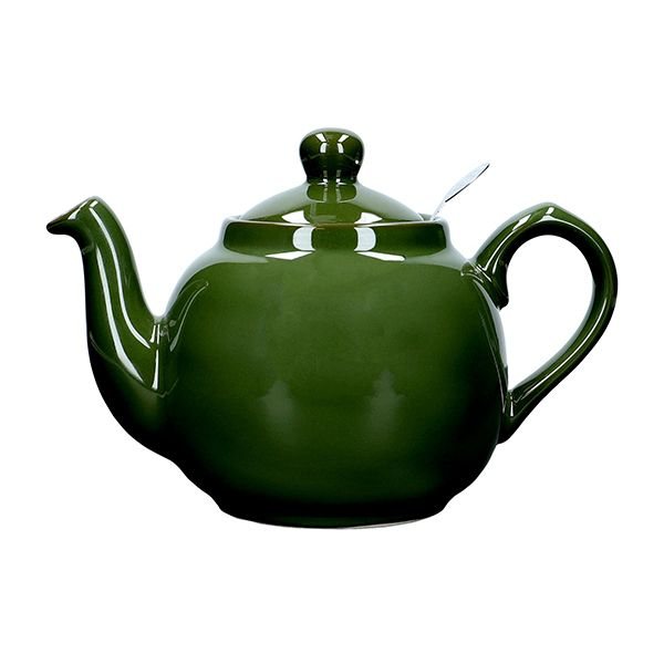 Green Farmhouse Filter Teapot