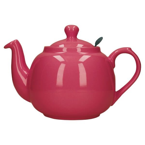 Pink Farmhouse Filter Teapot