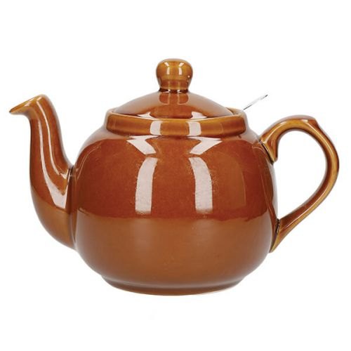 London Pottery London Pottery Ivory Farmhouse Filter Teapot 2 Cup