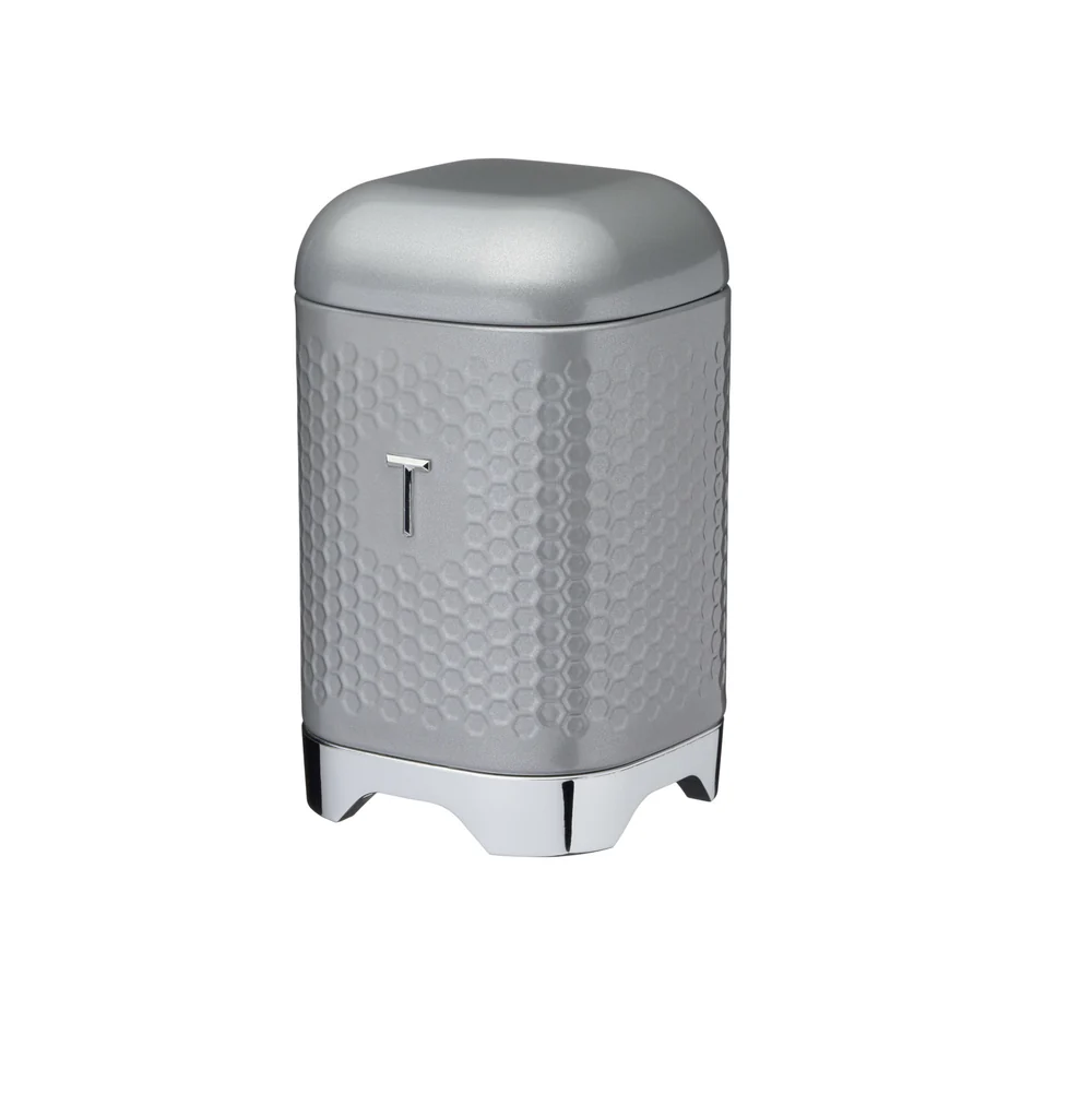 Lovello Shadow Grey Tea Canister