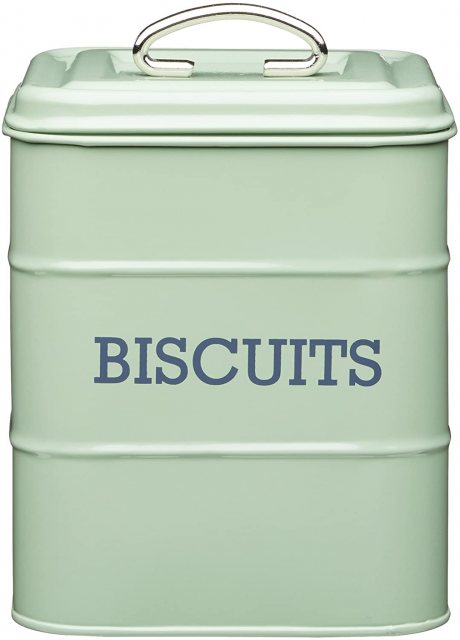 Vintage Nostalgia English Sage Biscuit Tin