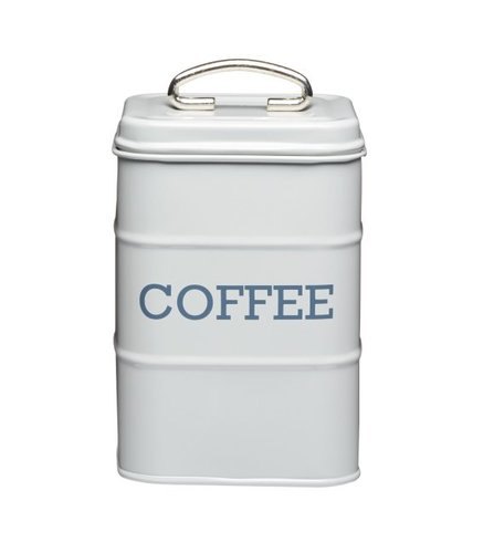 Living Nostalgia French Grey Coffee Tin