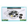 Kitchen Craft Stainless Steel Deep Six Hole Egg Poacher