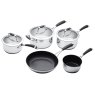 MasterClass 5 Piece Deluxe Stainless Steel Cookware Set