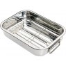 KitchenCraft Stainless Steel Roasting Pan With Rack