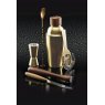 Kitchen Craft Barcraft 6pc Brass Finish Cocktail Set