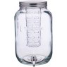 7.5L Glass Infuser Drinks Dispenser