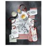 Farmhouse Kitchen Double Oven Gloves