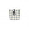 Kitchen Craft Blue Gingham Fluted Mug
