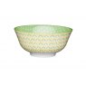 KitchenCraft Green Geometric Ceramic Bowls