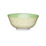 KitchenCraft Green Geometric Ceramic Bowls