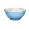 KitchenCraft Blue Mosaic Stoneware Bowl