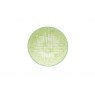 KitchenCraft Green and White Tile Effect Ceramic Bowl