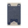 D/C   Bathmat Bear Blue