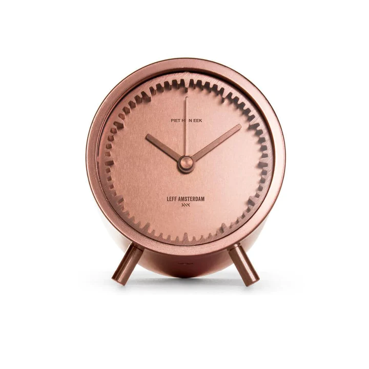 Leff Amsterdam Tube Clock Copper