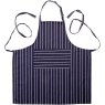 Stellar Stellar Apron Navy/White Stripes