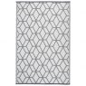 Fallen Fruits Garden Carpet Graphical Grey/White