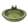 Fallen Fruits Ceramic Round Bird Bath Asstd