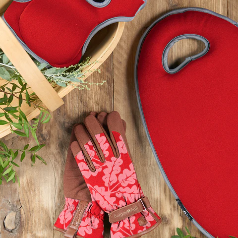 Burgon & Ball Oak Leaf Poppy Gloves