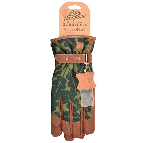 Burgon & Ball Oak Leaf Moss Gloves