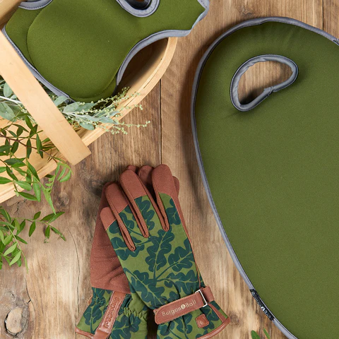 Burgon & Ball Oak Leaf Moss Gloves