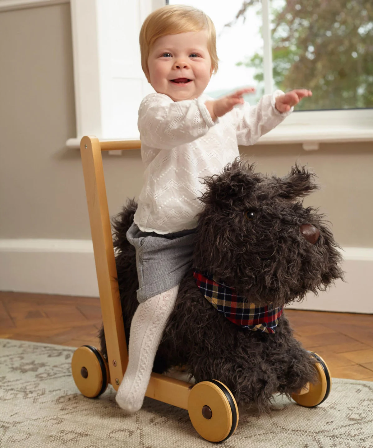 Scottie Dog Baby Walker