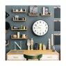 Newgate Mr Edwards Wall Clock in Grey