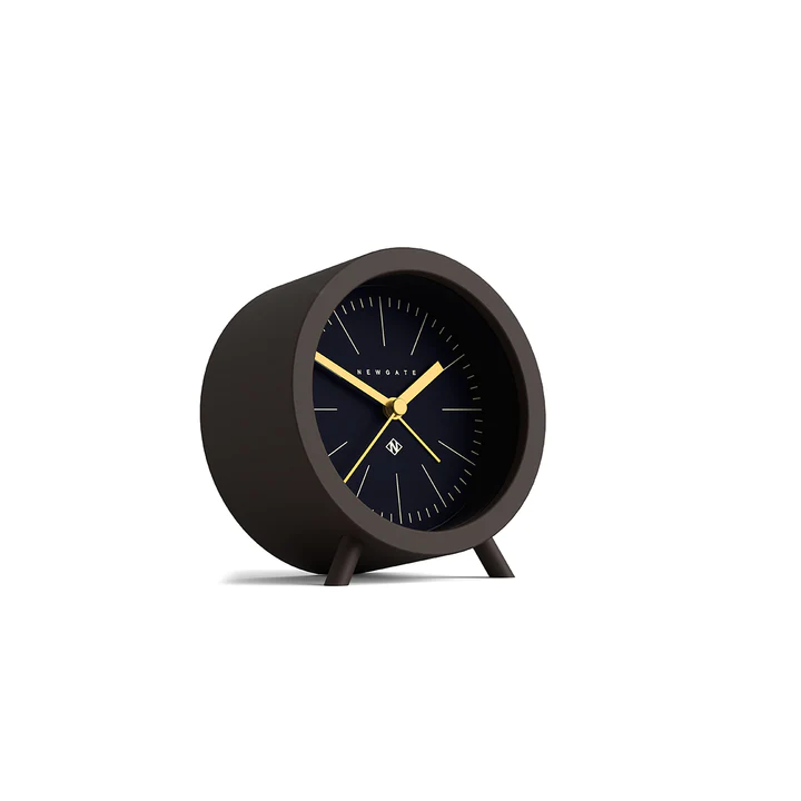 Newgate Fred Alarm Clock in Brown and Blue