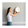 Newgate Mr Clarke Wall Clock in Light Plywood