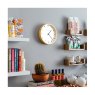 Newgate Mr Clarke Wall Clock in Light Plywood