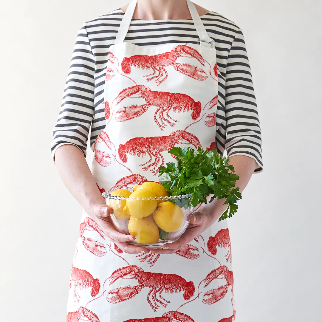 Thornback & Peel Coral Lobster Apron