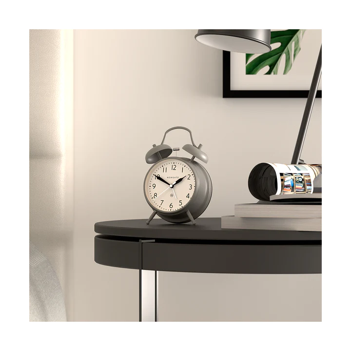 Newgate Covent Garden Alarm Clock in Grey