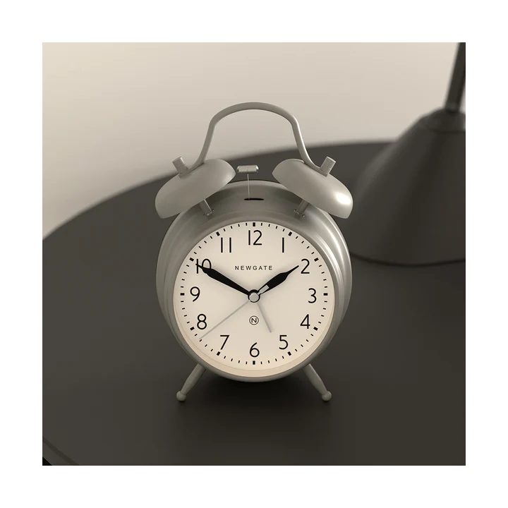 Newgate Covent Garden Alarm Clock in Grey