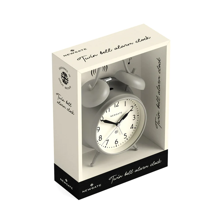 Newgate Covent Garden Alarm Clock in Grey