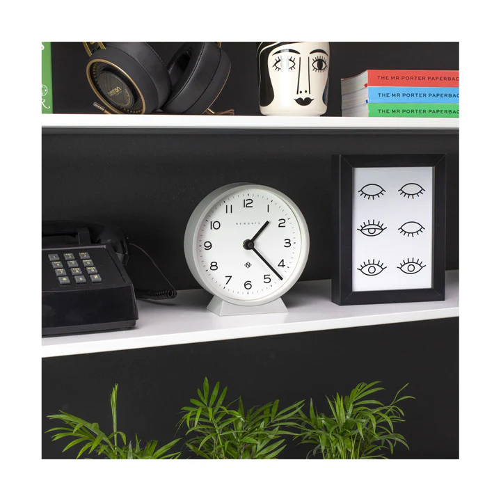 Newgate M Mantel Echo Clock - Posh Grey