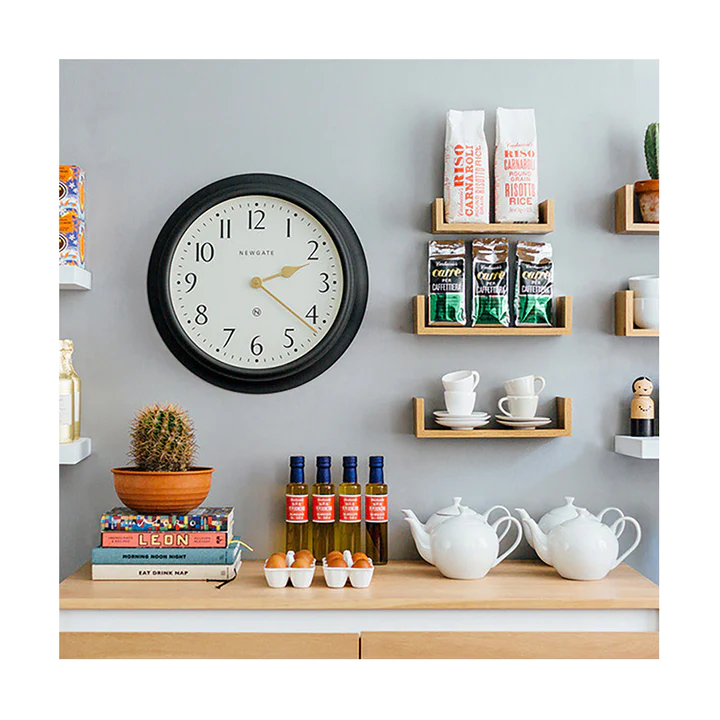 Newgate Westhampton Wall Clock in Dark Grey