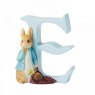 Peter Rabbit Ornament - Letter E