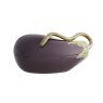 Bordallo Pinheiro Aubergine Salad Bowl 39cm