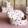 Emma Bridgewater Pink Hearts Large Heart Shaped Tin