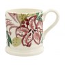 Emma Bridgewater Red Stargazer Lily 1/2 Pint Mug